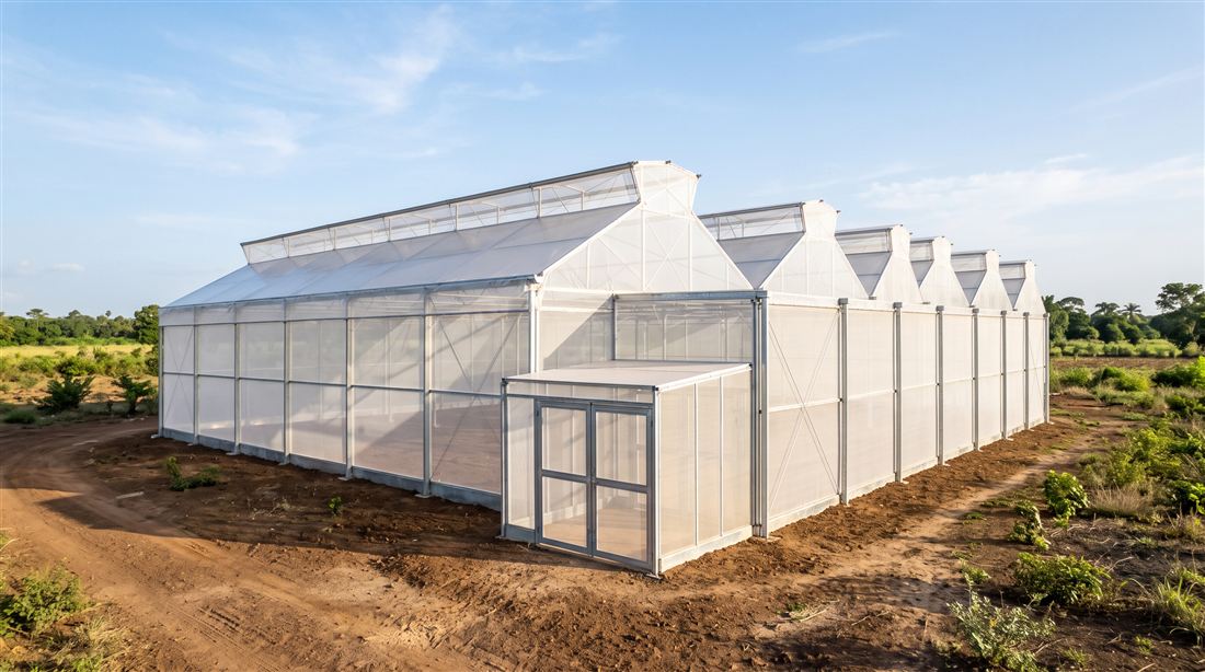 Serre 1 000 m²